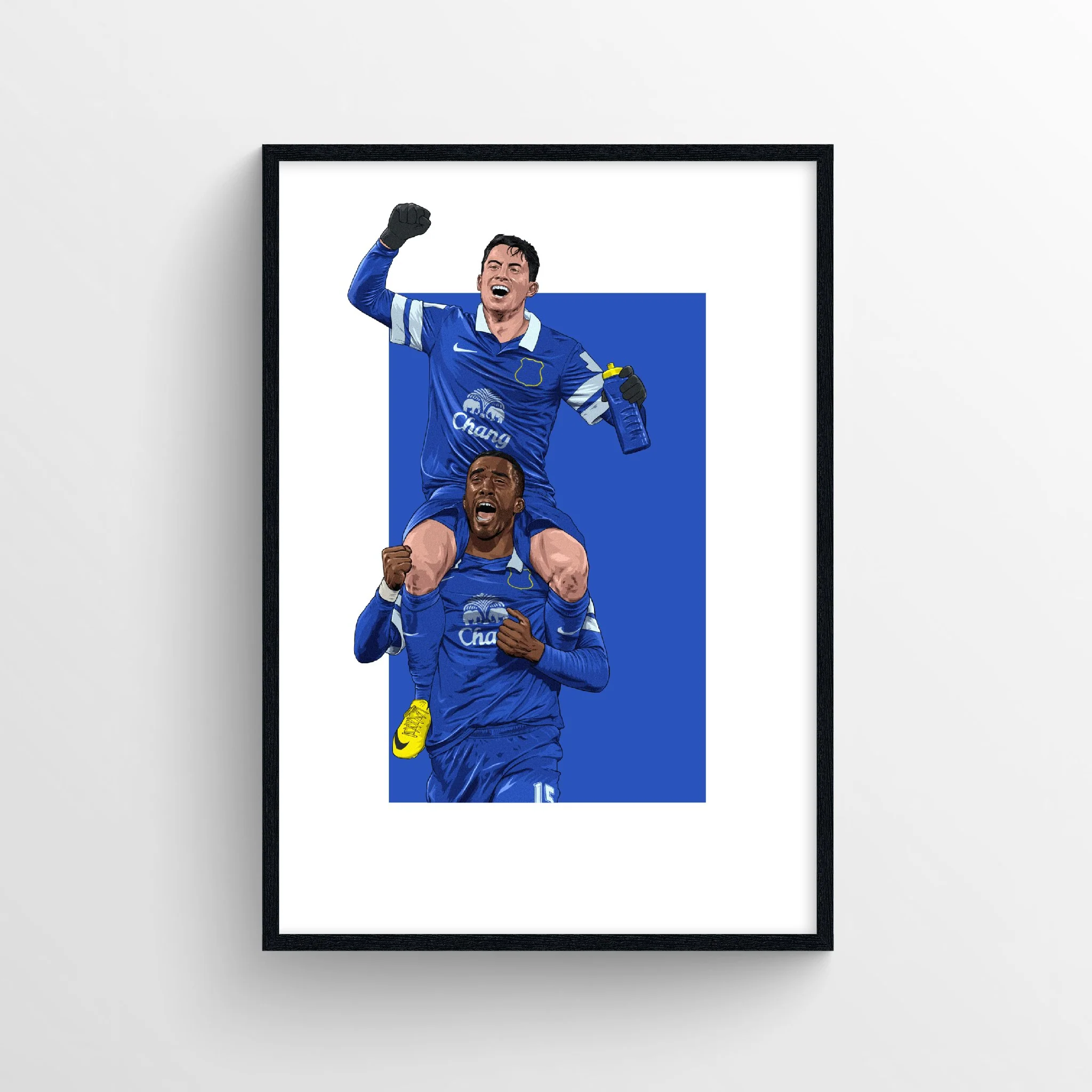 Oviedo & Distin Everton Print - Oviedo Baby