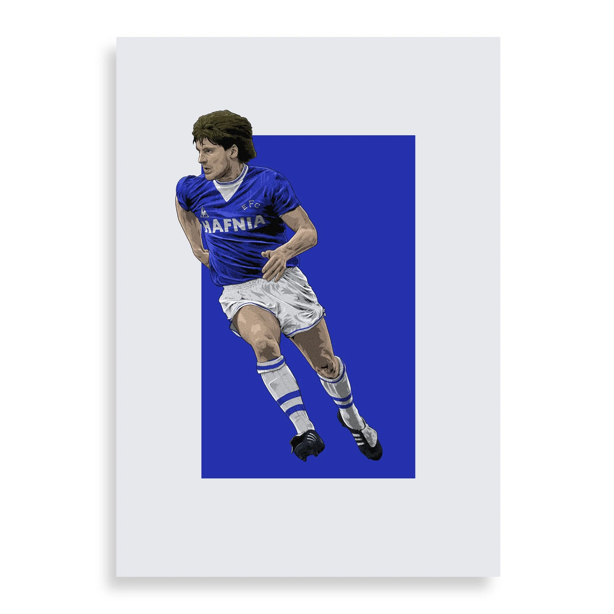 Paul Bracewell Everton Print - 85 First Team - Image 2