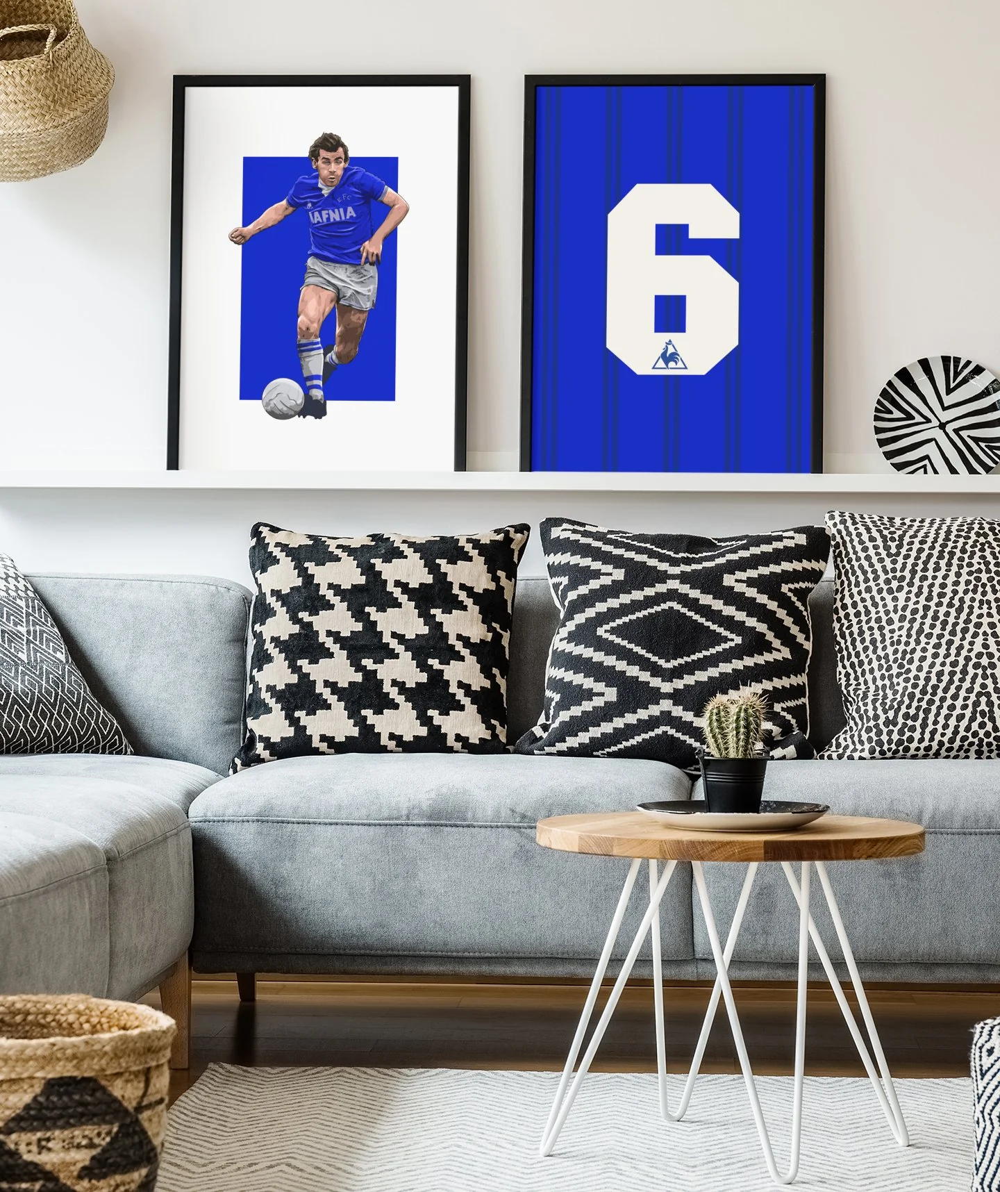 Peter Reid Everton Print - 85 First Team - Image 2