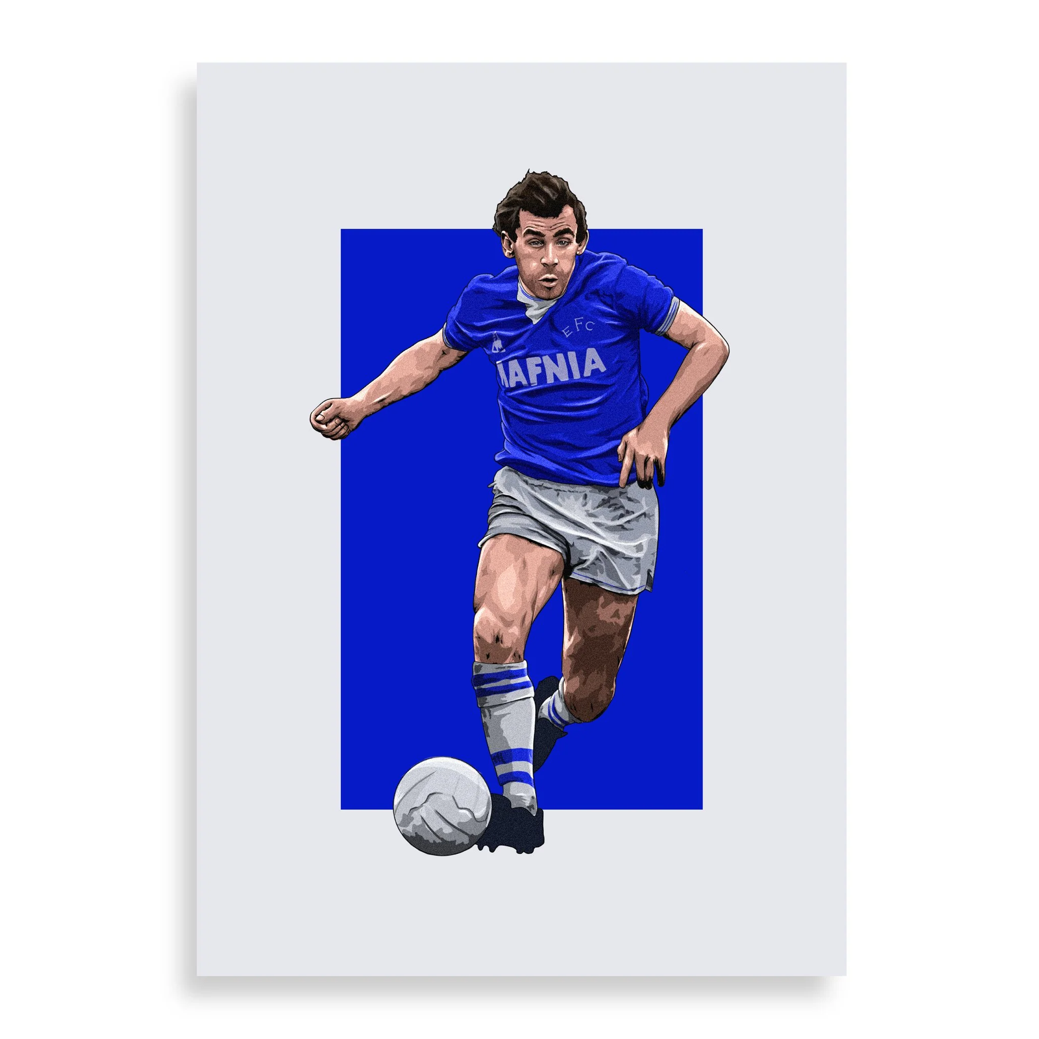 Peter Reid Everton Print - 85 First Team - Image 3