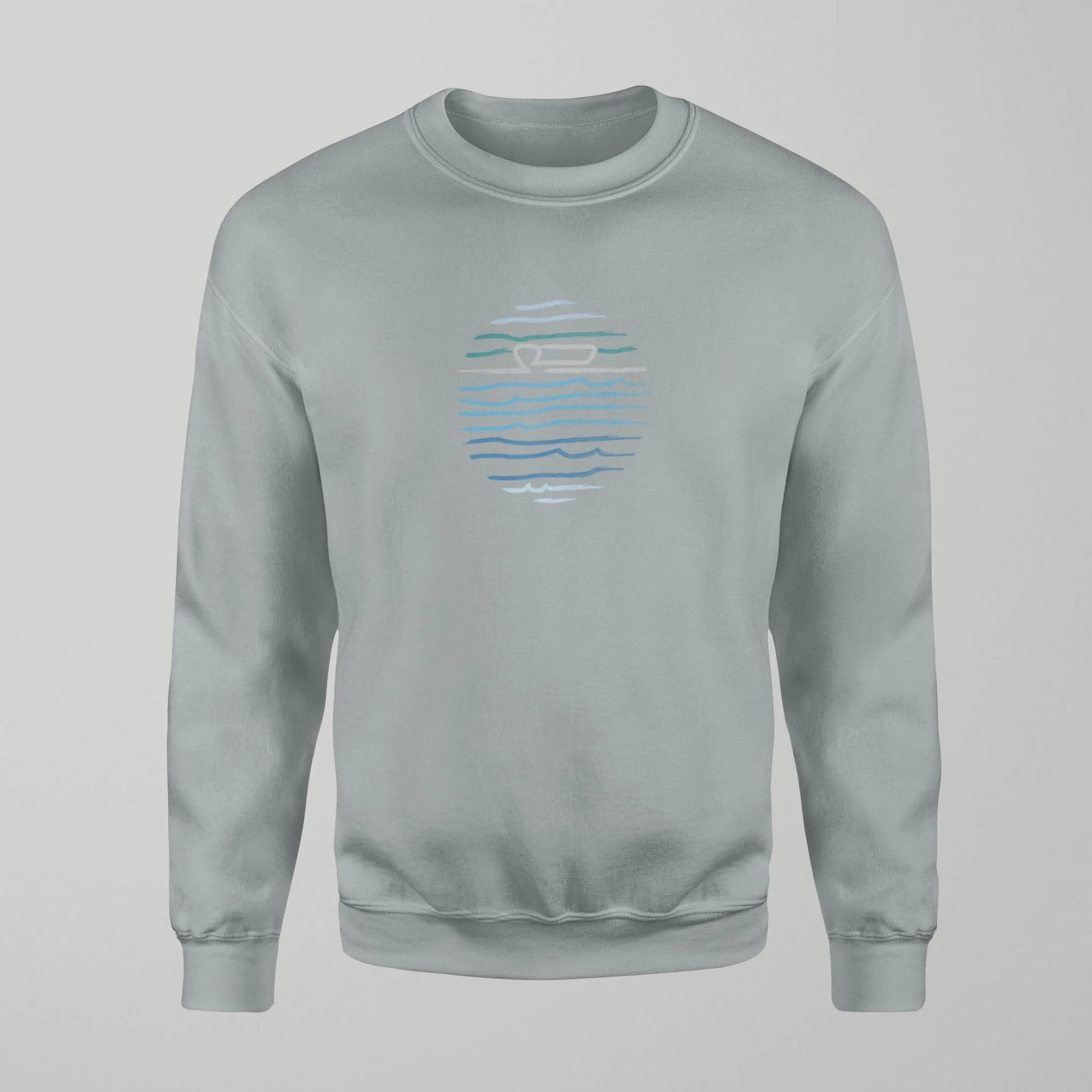 Royal Blue Mersey Jumper - Image 3