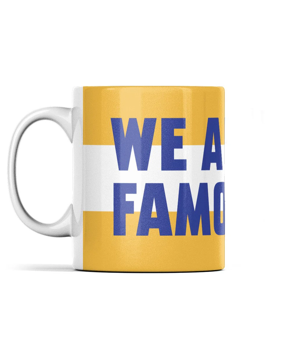 We Are The Famous EFC - Everton Banner Mug